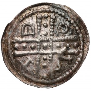 Śląsk, Bolesław I Wysoki (1163-1201), Denar Wrocław - BOLI - BRAKTEATOWY