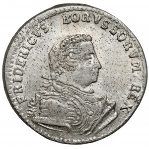 Prusy, Friedrich II, 1/12 talara 1750-A, Berlin