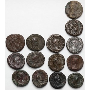 Rzym Prowincjonalny, Tetradrachmy Bilonowe - zestaw (14szt)