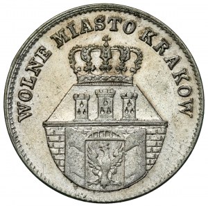 Wolne Miasto Kraków, 10 groszy 1835 - ex. Karolkiewicz