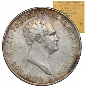 10 złotych polskich 1823 IB - rzadkie - ex. Karolkiewicz