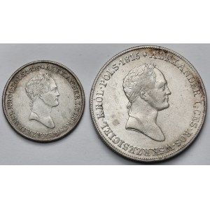 1 i 5 złotych polskich 1829 i 1832 - w tym Karolkiewicz (2szt)
