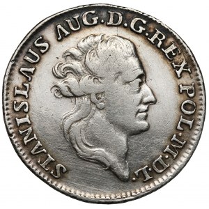 Poniatowski, Odbitka w srebrze dukata 1779 EB