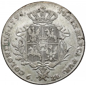Poniatowski, Talar 6-złotowy 1795
