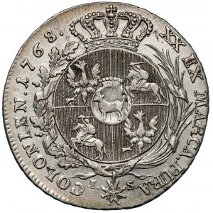 Poniatowski, Półtalar 1768 IS