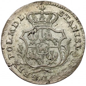 Poniatowski, Półzłotek 1766 FS