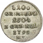 Poniatowski, 10 groszy 1792 MV - Monetaria Varsoviensis