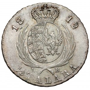 Księstwo Warszawskie, 1/3 talara 1812 IB