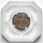 Henryk Walezy Douzain (dwunastak) 1588-G, Poitiers - piękny