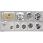 Polskie monety aluminiowe - zgrzewka - w tym Rybak z TRAWKĄ