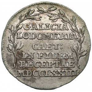 Galicja i Lodomeria, Żeton Przyłączenie do Cesarstwa Austriackiego 1773