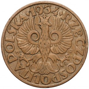 5 groszy 1934 - rzadkie