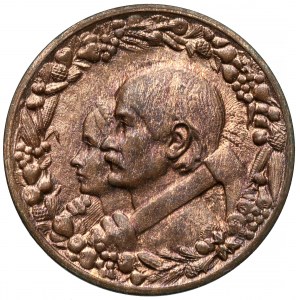 Próba BRĄZ 10 złotych 1925 Robotnicy