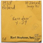 Piłsudski 10 złotych 1938