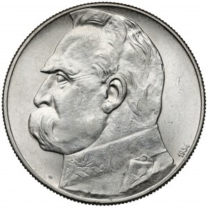 Strzelecki, Piłsudski 10 złotych 1934