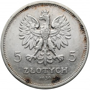 Sztandar 5 złotych 1930 - GŁĘBOKI