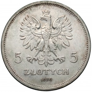 Nike 5 złotych 1930 - rzadki rok