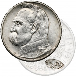 Piłsudski 2 złote 1936 - rzadki rok