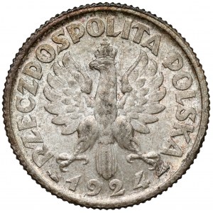 Kobieta i kłosy 1 złoty 1924