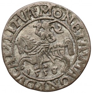 Zygmunt II August, Półgrosz Wilno 1558 - przebitka ostatniej cyfry