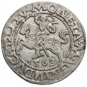 Zygmunt II August, Półgrosz Wilno 1563 - bez D*G