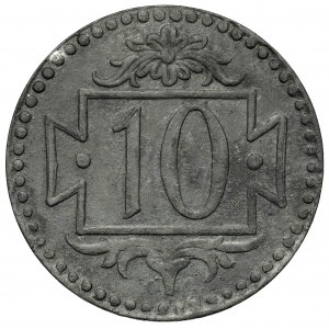 Gdańsk, 10 fenigów 1920 cynk - 57 perełek