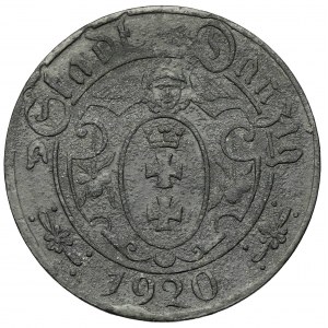 Gdańsk, 10 fenigów 1920 cynk - 57 perełek