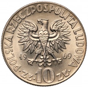 10 złotych 1969 Kopernik - znakomity