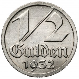 Gdańsk, 1/2 guldena 1932