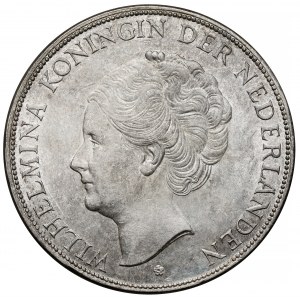 Niderlandy, Wilhelmina, 2,5 guldena 1932