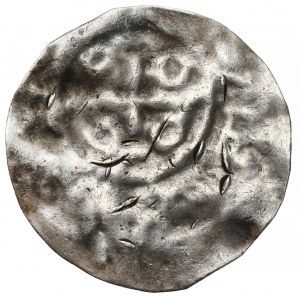 Bolesław Chrobry, Denar typu REX/REX (1015-1020) - B.RZADKI
