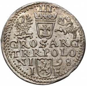 Zygmunt III Waza, Trojak Olkusz 1598 - piękny
