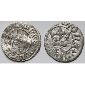 Władysław II Jagiełło, Półgrosz Kraków - zestaw (2szt)
