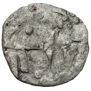 Władysław II Jagiełło, Denar Kraków - podwójny krzyż