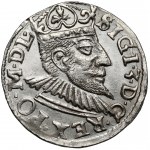 Zygmunt III Waza, Trojak Poznań 1592 - Snopek w stylizowanej