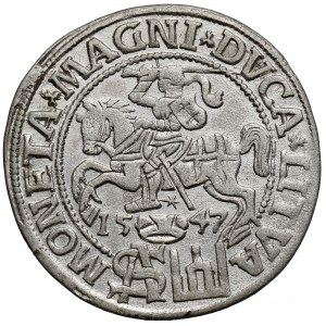 Zygmunt II August, Grosz na stopę polską 1547, Wilno