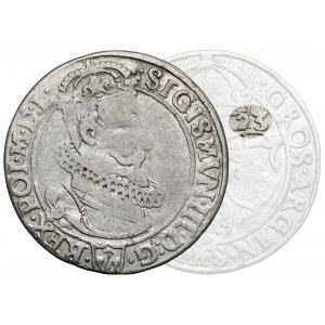 Zygmunt III Waza, Szóstak Kraków 1623 - data przy nominale