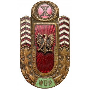 PRL, Odznaka, 10 lat w ochronie granic PRL