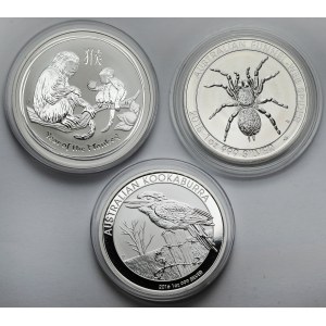 Australia, Dolar 2015-2016 - zestaw (3szt)