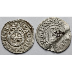 Pomorze, Półtorak 1613 i Szeląg podwójny 1621 - zestaw (2szt)