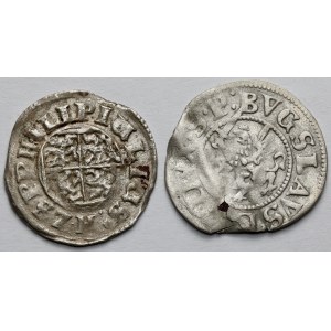Pomorze, Półtorak 1613 i Szeląg podwójny 1621 - zestaw (2szt)