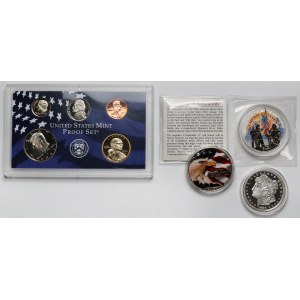 USA, 1 cent - 1 dolar - zestaw (8szt)