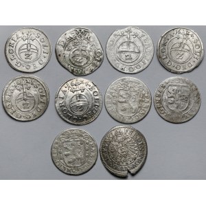 Niemcy, 2 krajcary (XVII w.) - zestaw (10szt)