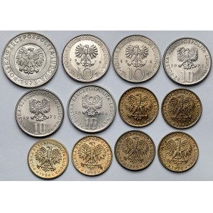 2-20 złotych 1973-1984 - zestaw (12szt)