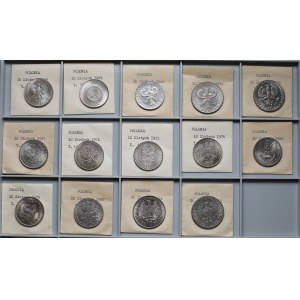 10 złotych 1964-1972 - zestaw (14szt)
