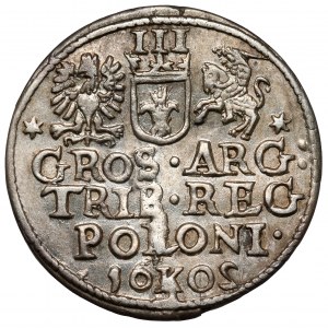 Zygmunt III Waza, Trojak Kraków 1602 - odwrócone 2