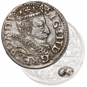 Zygmunt III Waza, Trojak Kraków 1606 - błędna data 1660