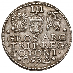 Zygmunt III Waza, Trojak Malbork 1593