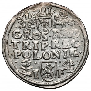 Zygmunt III Waza, Trojak Wschowa 1595 - data w otoku