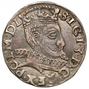 Zygmunt III Waza, Trojak Wschowa 1598 - litery HR-K